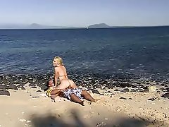 Anal, Grosse Boobs, Blondine, Blowjob, Nahes Hohes